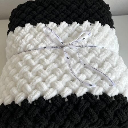 Tek Kişilik Beşiktaş Taraftar Battaniye Hasır Model