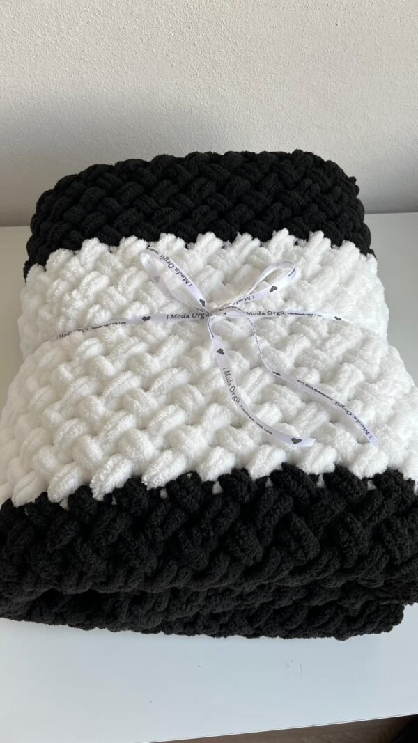 Tek Kişilik Beşiktaş Taraftar Battaniye Hasır Model