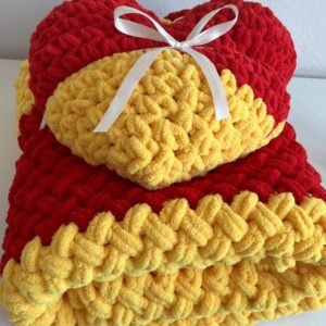 Tek Kişilik Galatasaray Taraftar Battaniye Hasır Model